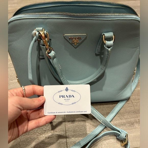Prada Saffiano Mini Promenade Bag - Picture 4 of 10